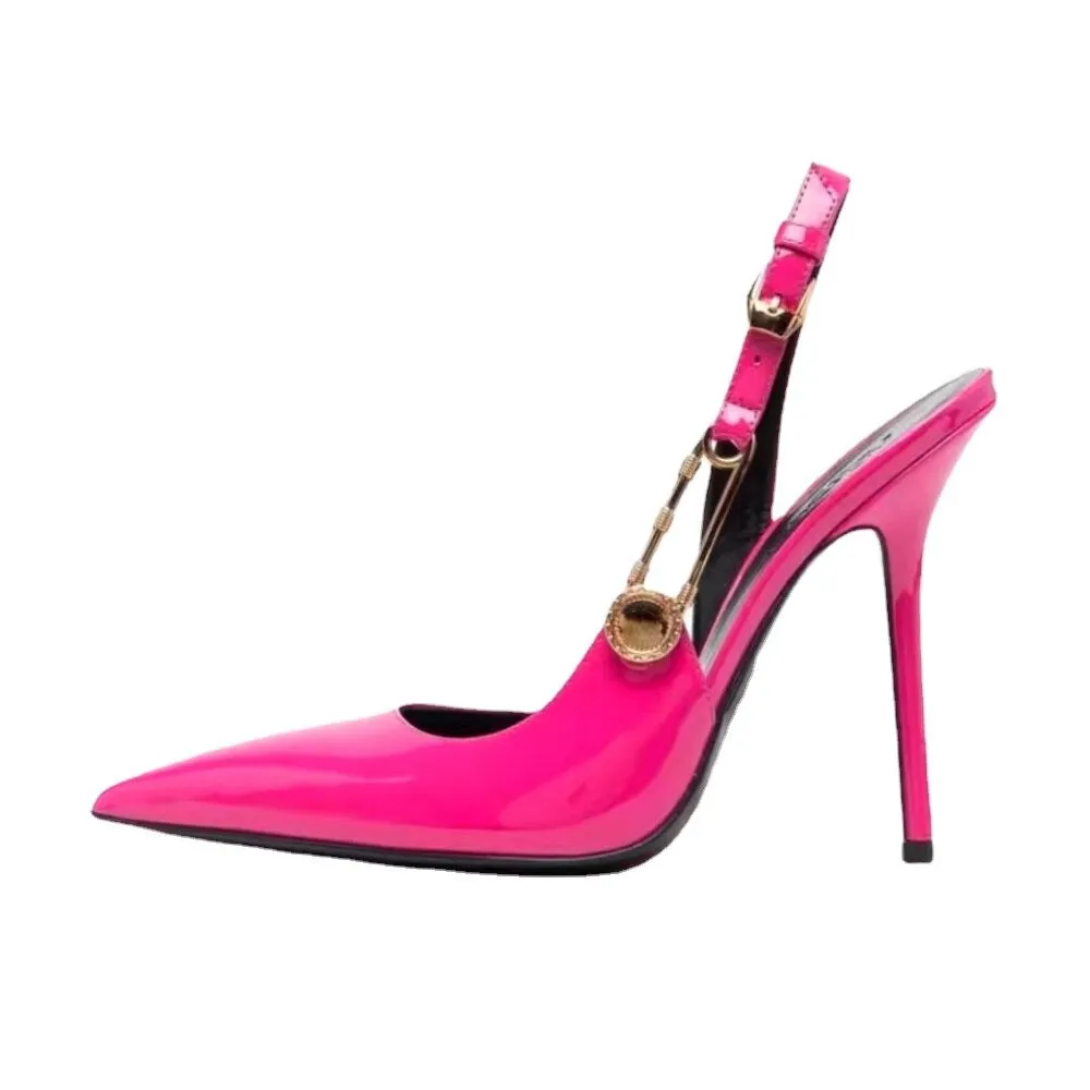 Funki Buys | Shoes | Women's Metallic Beaded High Slingbacks
