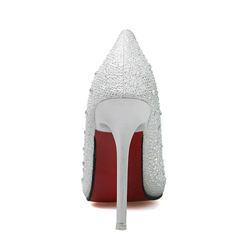 Funki Buys | Shoes | Women's Rhinestone Sparkly Prom Shoes