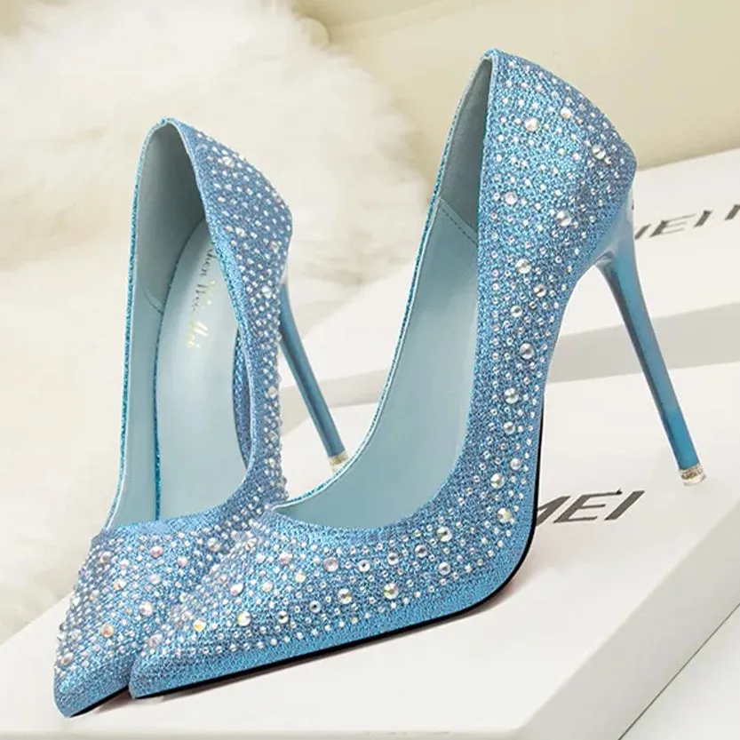 Funki Buys | Shoes | Women's Rhinestone Sparkly Prom Shoes