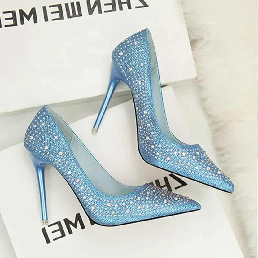 Funki Buys | Shoes | Women's Rhinestone Sparkly Prom Shoes