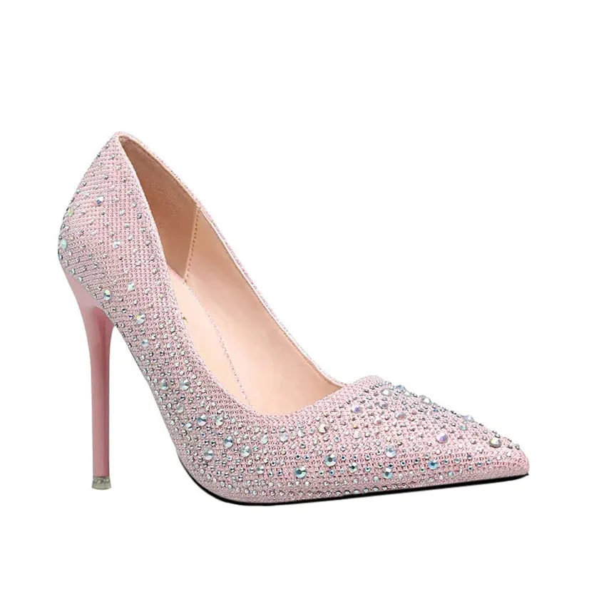 Funki Buys | Shoes | Women's Rhinestone Sparkly Prom Shoes