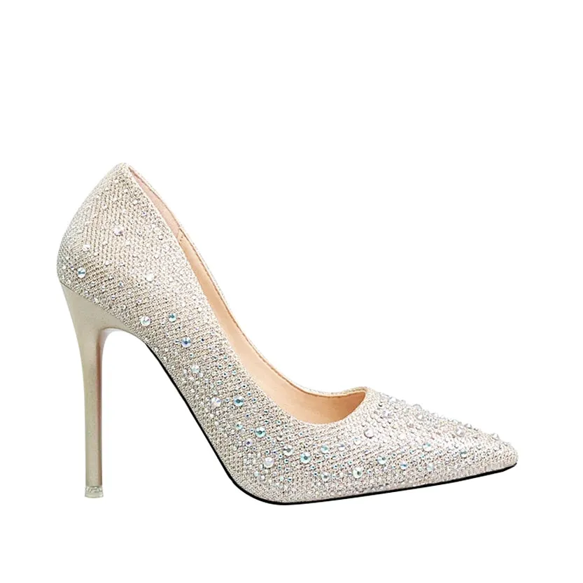 Funki Buys | Shoes | Women's Rhinestone Sparkly Prom Shoes
