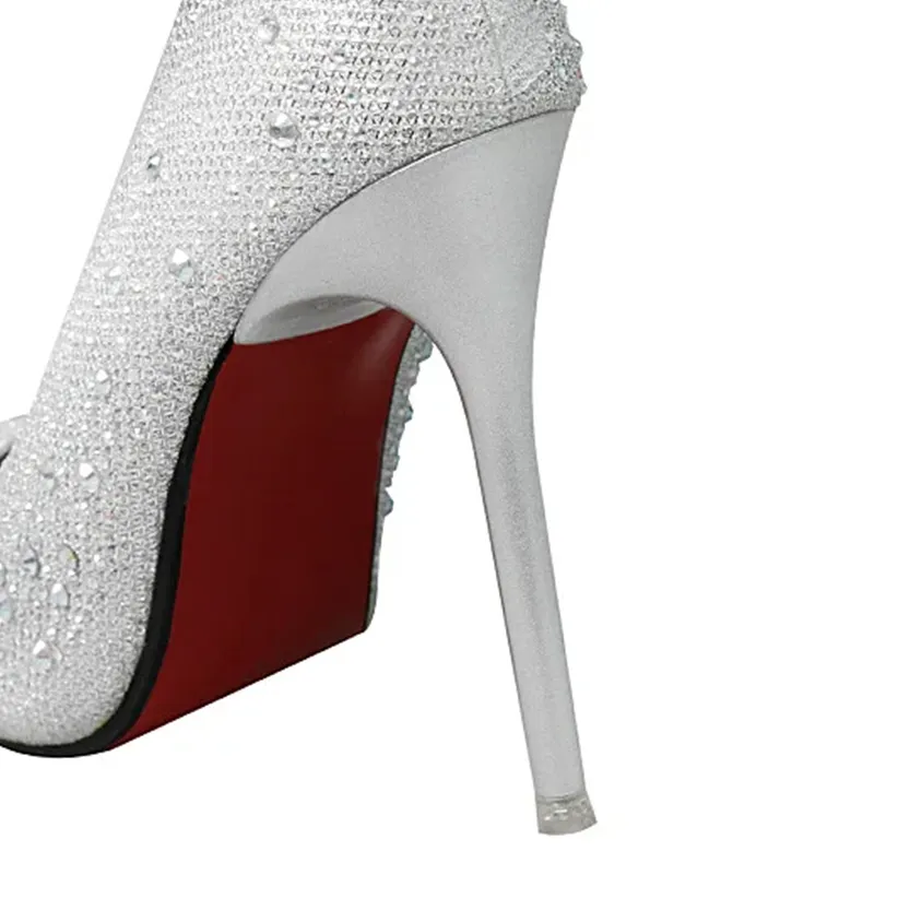 Funki Buys | Shoes | Women's Rhinestone Sparkly Prom Shoes