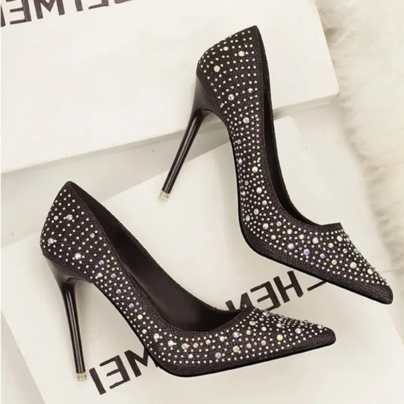 Funki Buys | Shoes | Women's Rhinestone Sparkly Prom Shoes