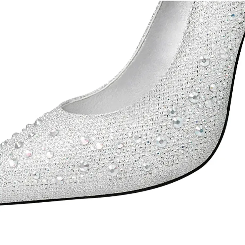 Funki Buys | Shoes | Women's Rhinestone Sparkly Prom Shoes
