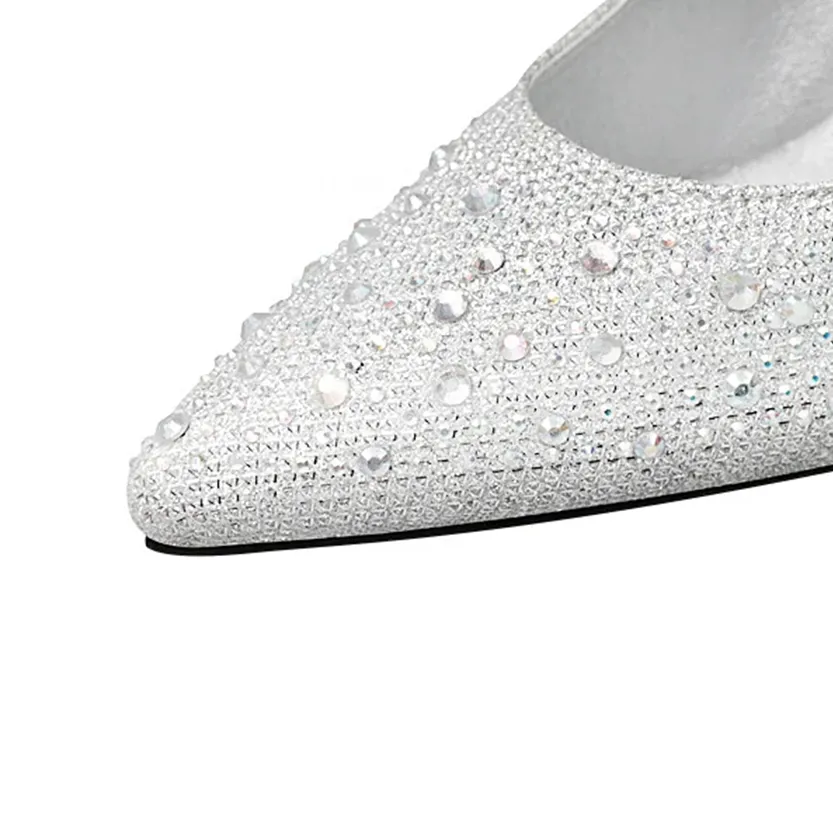 Funki Buys | Shoes | Women's Rhinestone Sparkly Prom Shoes