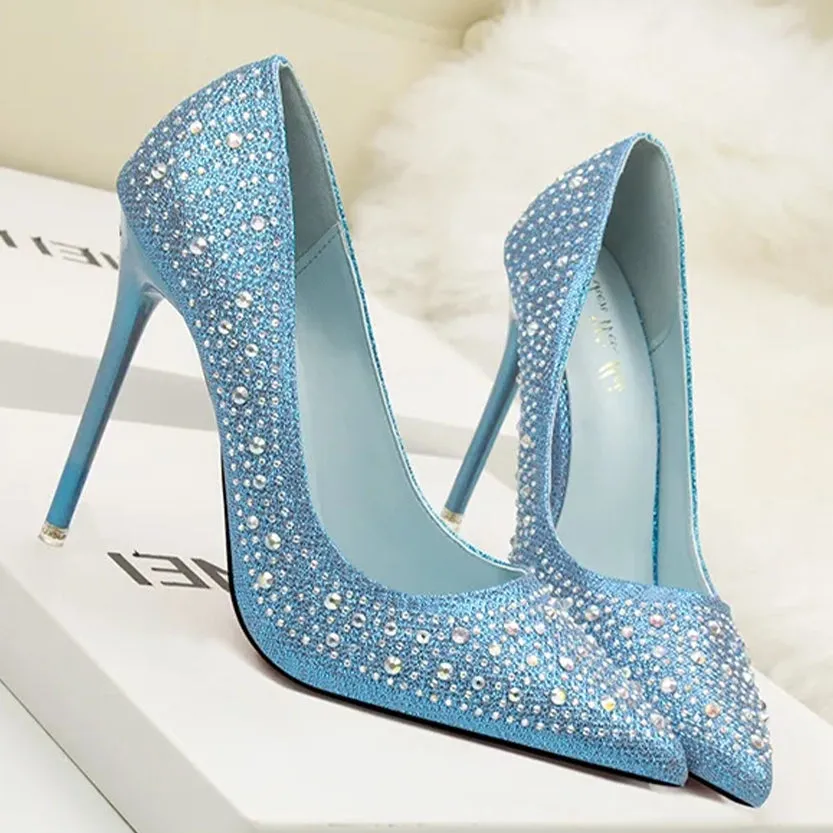 Funki Buys | Shoes | Women's Rhinestone Sparkly Prom Shoes
