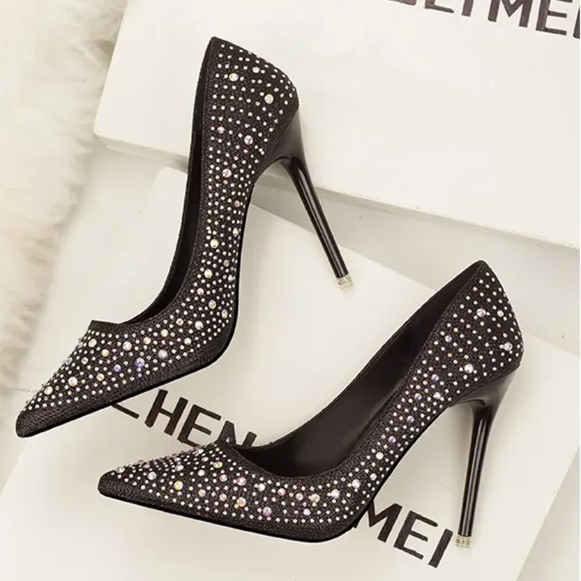 Funki Buys | Shoes | Women's Rhinestone Sparkly Prom Shoes