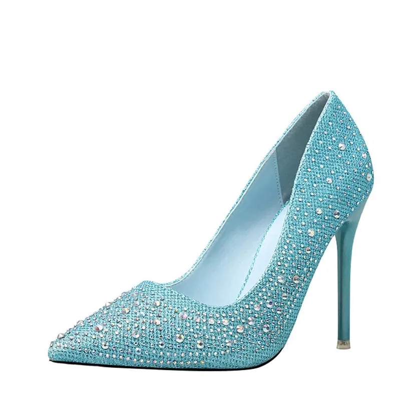 Funki Buys | Shoes | Women's Rhinestone Sparkly Prom Shoes
