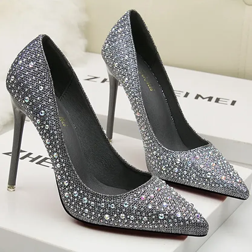 Funki Buys | Shoes | Women's Rhinestone Sparkly Prom Shoes