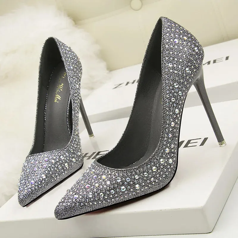 Funki Buys | Shoes | Women's Rhinestone Sparkly Prom Shoes