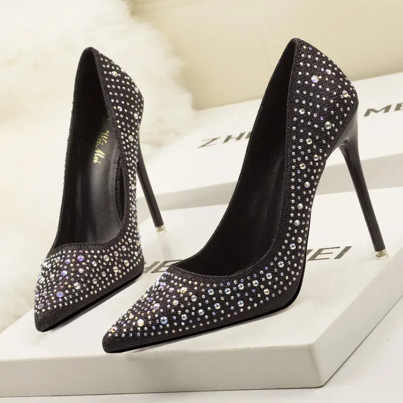 Funki Buys | Shoes | Women's Rhinestone Sparkly Prom Shoes