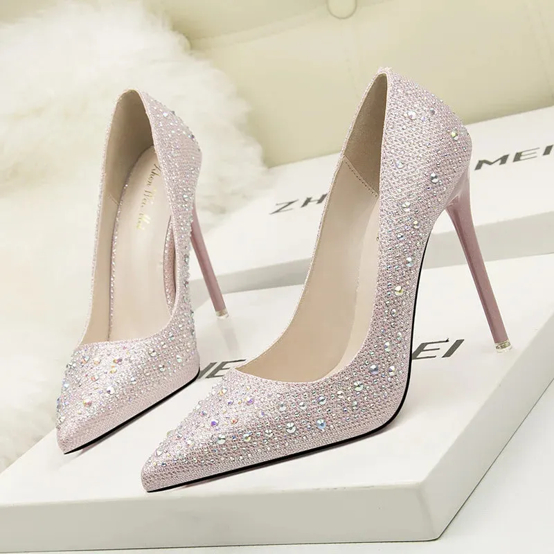 Funki Buys | Shoes | Women's Rhinestone Sparkly Prom Shoes