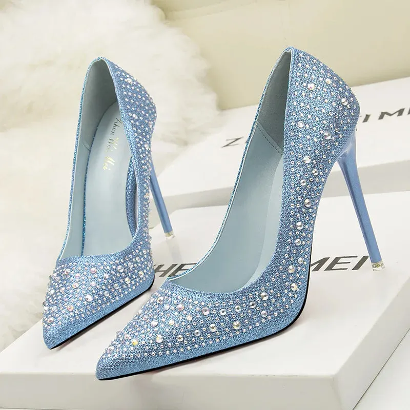 Funki Buys | Shoes | Women's Rhinestone Sparkly Prom Shoes