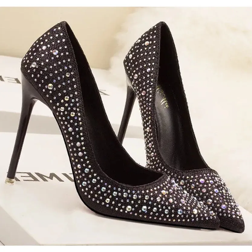 Funki Buys | Shoes | Women's Rhinestone Sparkly Prom Shoes