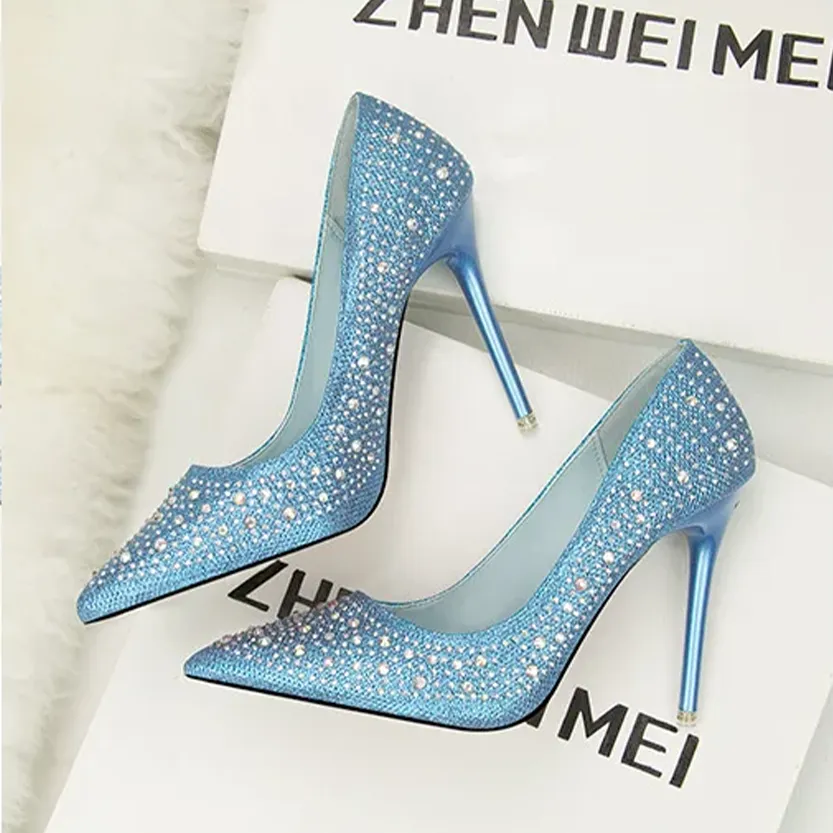 Funki Buys | Shoes | Women's Rhinestone Sparkly Prom Shoes