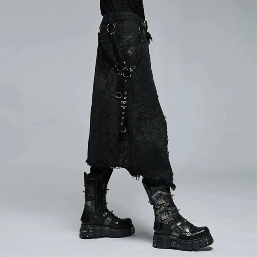 Funki Buys | Skirts | Men's Women's Retro Gothic Punk Half Skirt