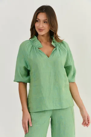 GA432 Linen Top in Caterpillar