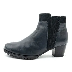 Gabor Ankle Boots Leather Blue Colour For Women