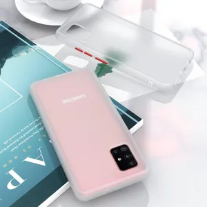 Galaxy A71 Luxury Shockproof Matte Finish Case