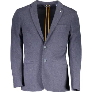 Gant Blue Cotton Men Jacket