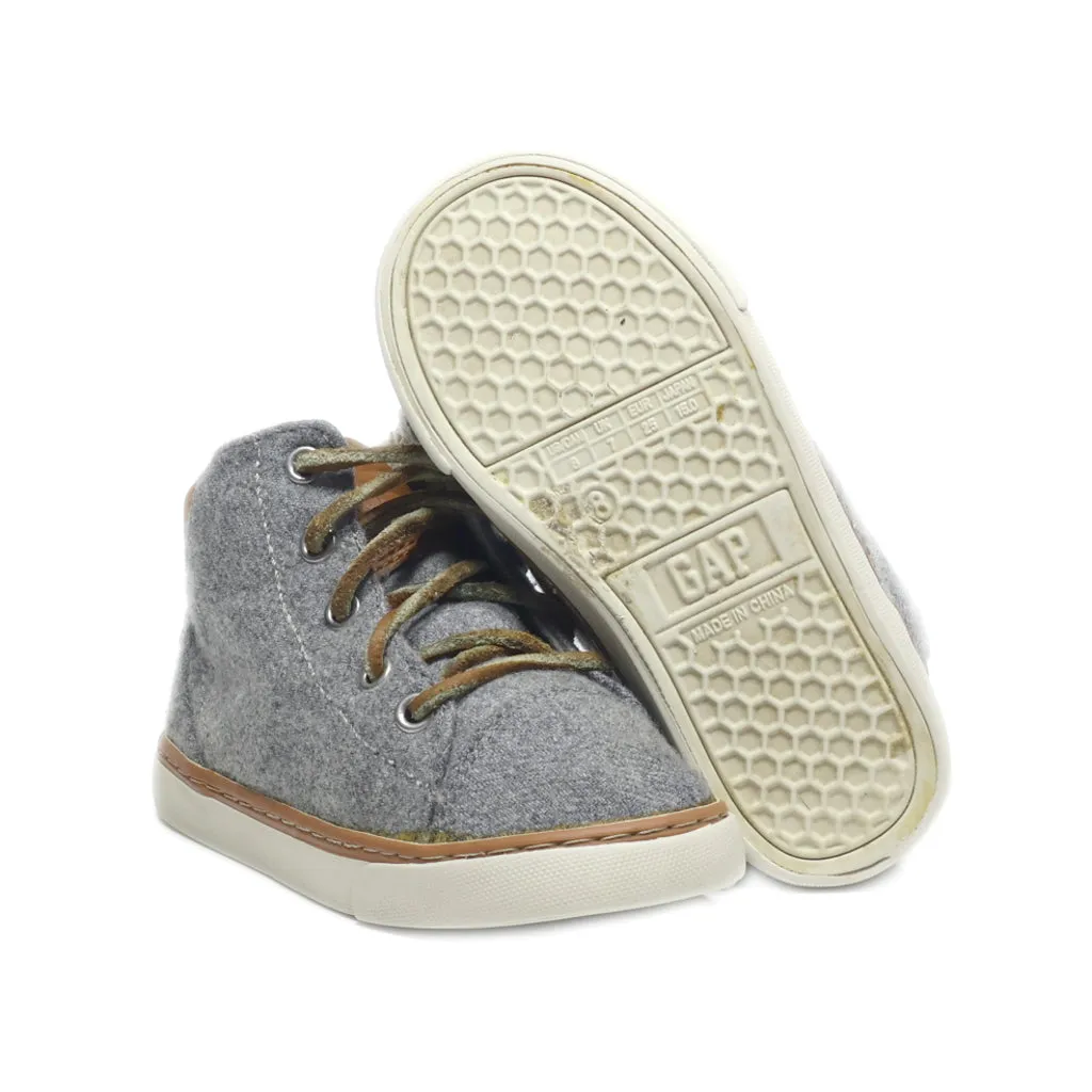 Gap Ankle Boots Wool Grey Colour For Kids