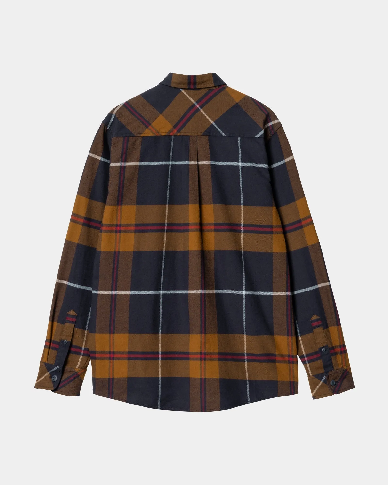 Garnett Check Shirt | Deep Hamilton Brown