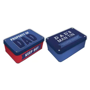 Gem Father's Day Novelty Tin Box | 2 Assorted