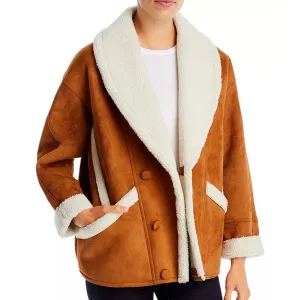 Genuine Best Style Women The Brrly Sheepskin Faux Shearling Coat