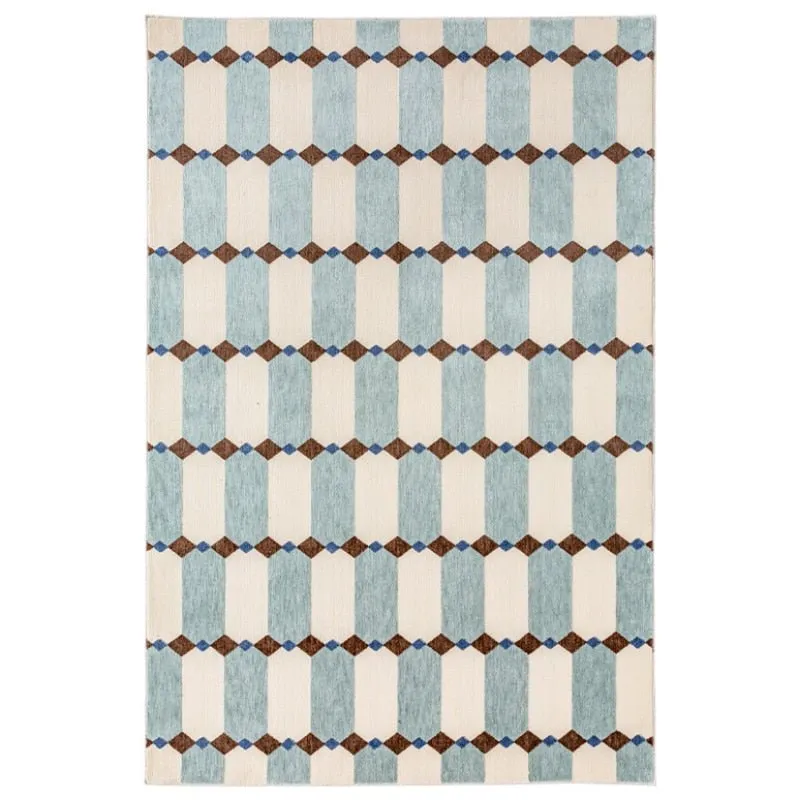 Geometric Living Room Decoration Carpet Light Luxury