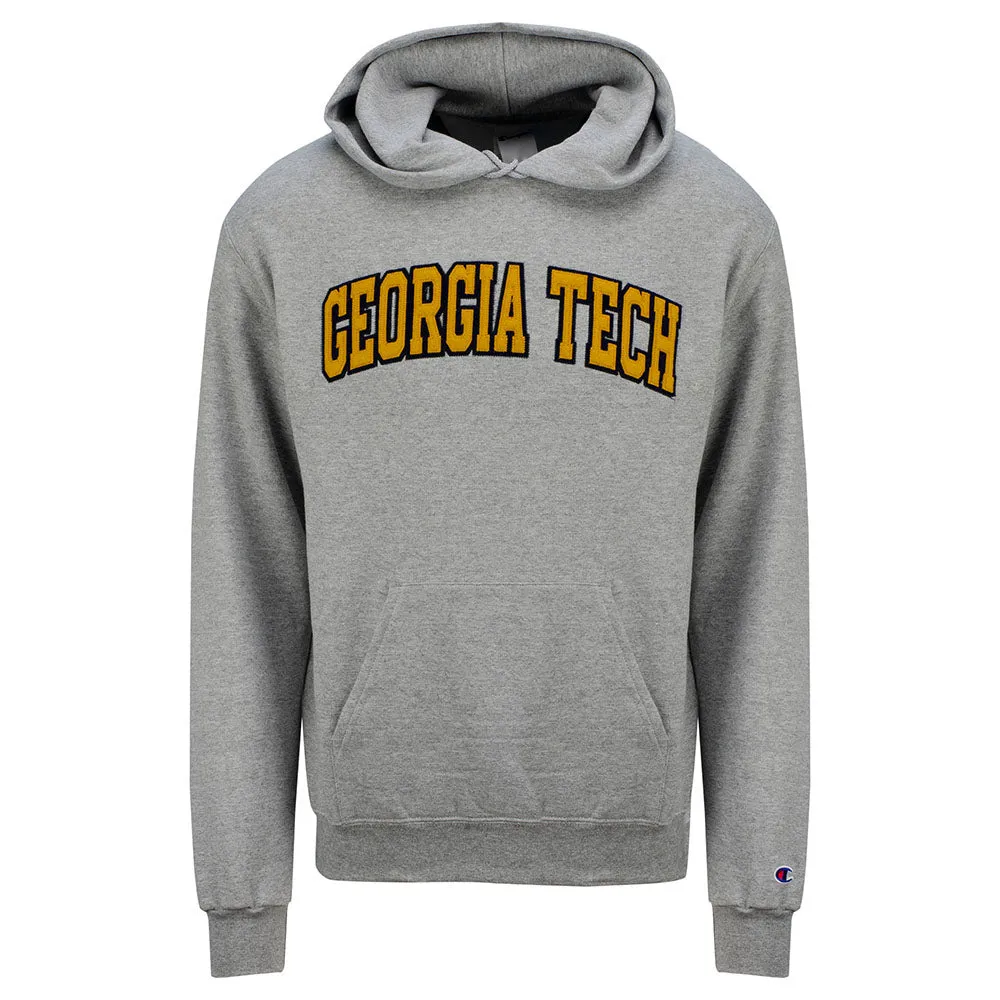 Georgia Tech Yellow Jackets Wordmark Powerblend Fleece Hood