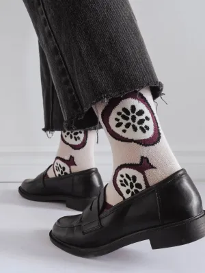 Gettin Figgy with It Cotton Socks