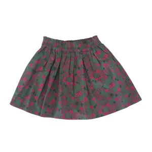 GIRL ALLOVER PRINTED SKIRT