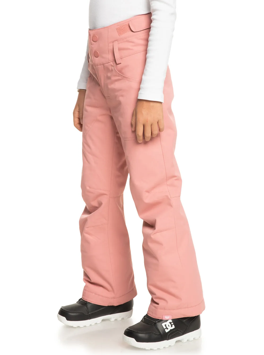 Girls 4-16 Diversion Technical Snow Pants - Dusty Rose