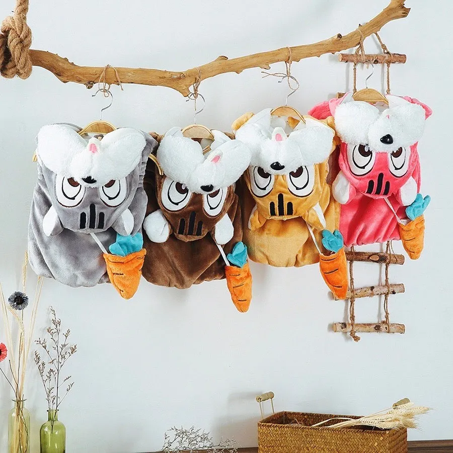 Girls And Boys Thicken 3D Hood Vest