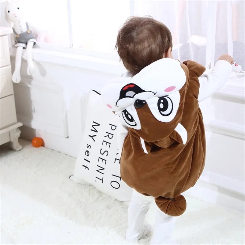 Girls And Boys Thicken 3D Hood Vest