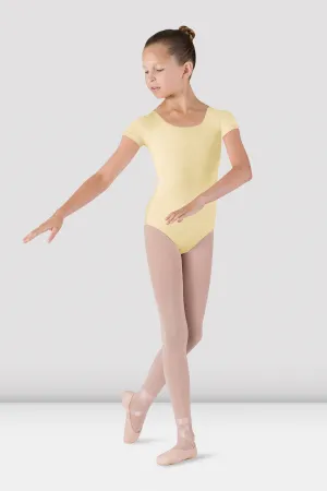 Girls Dujour Cap Sleeve Leotard