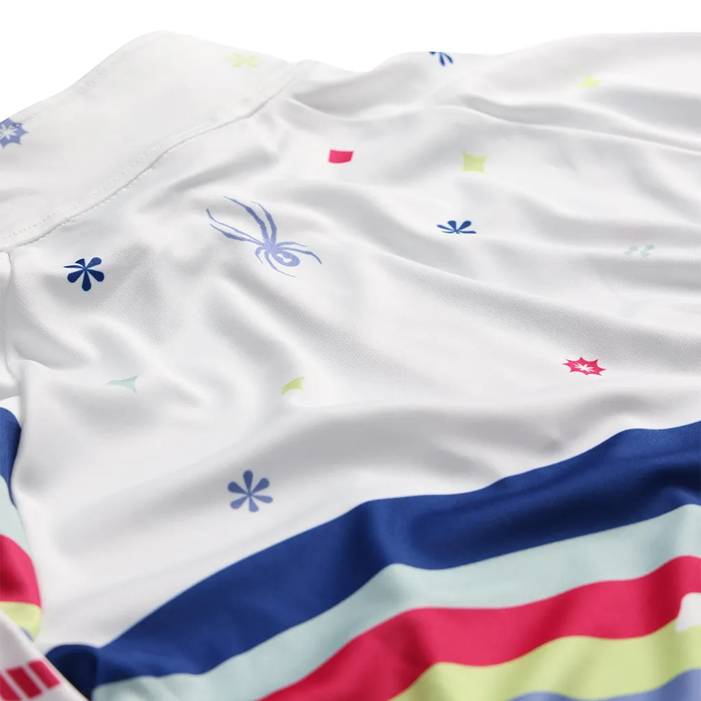 Girls Surface Half Zip - White