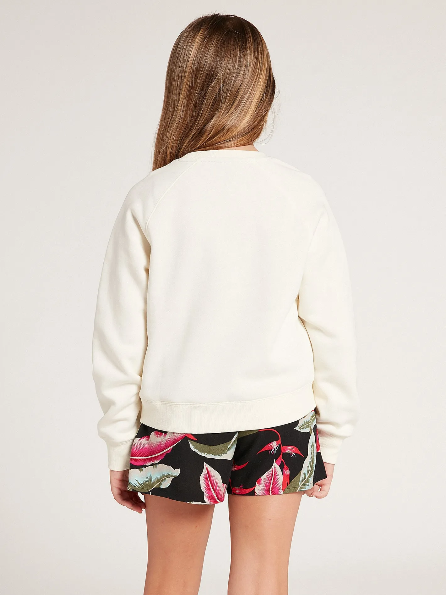 Girls Truly Stokin Sweatshirt - Cloud