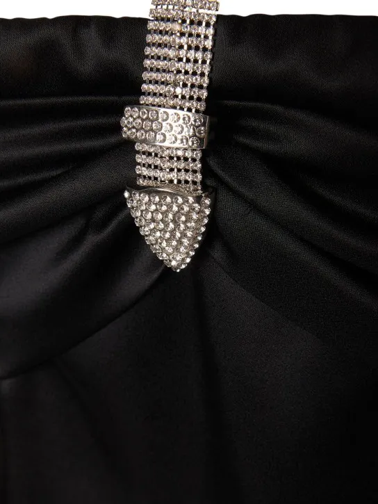 Giuseppe Di Morabito   Embellished satin top 