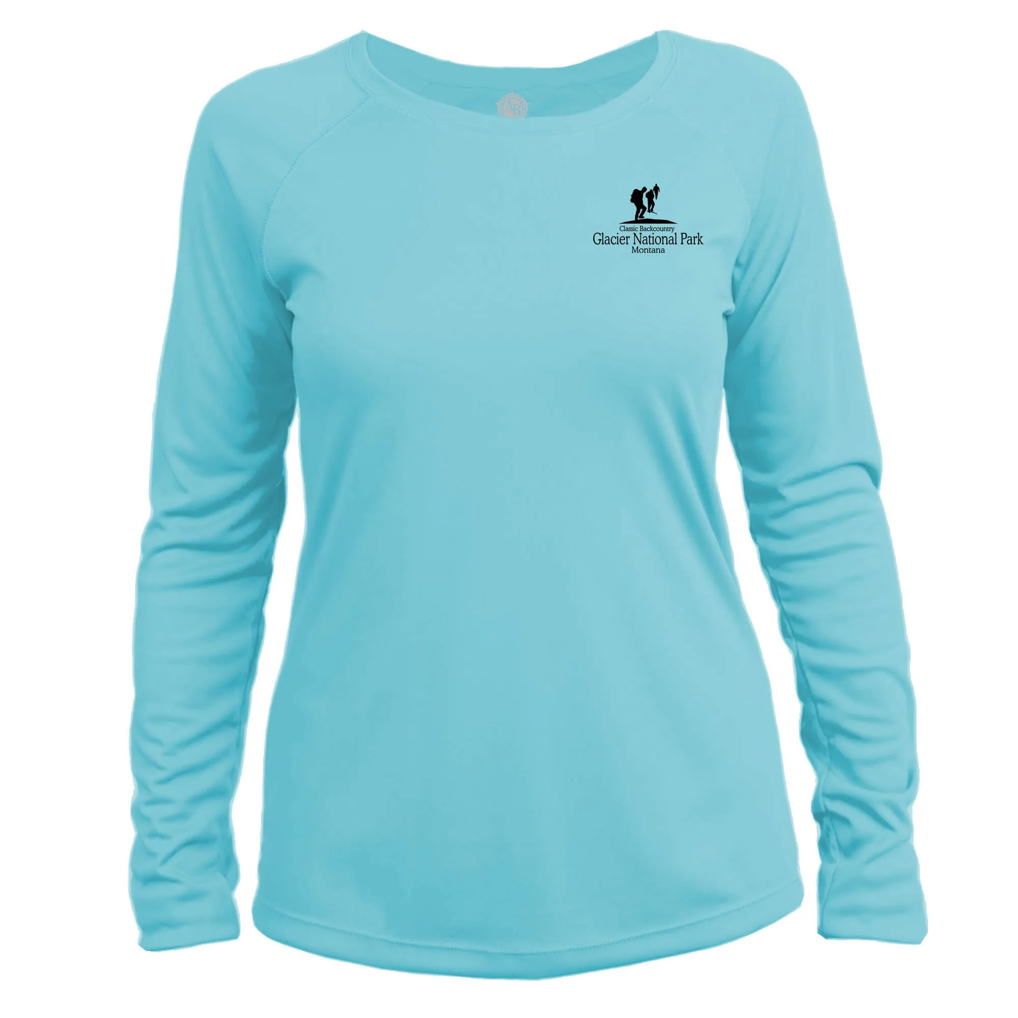 Glacier National Park Classic Backcountry Long Sleeve Microfiber Women's T-Shirt
