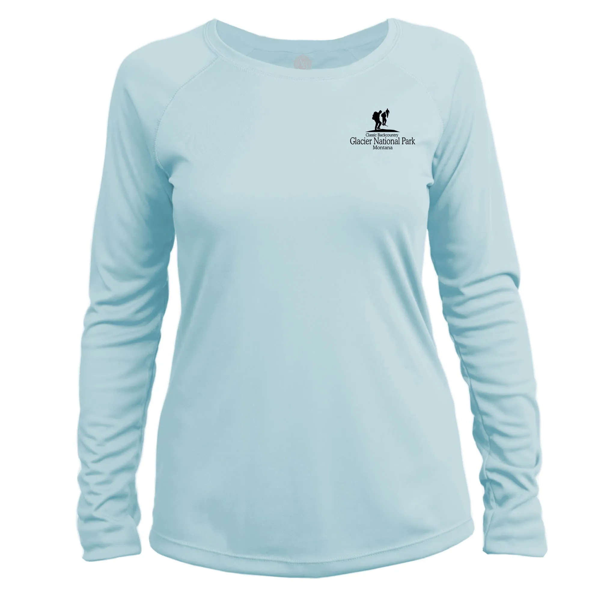 Glacier National Park Classic Backcountry Long Sleeve Microfiber Women's T-Shirt