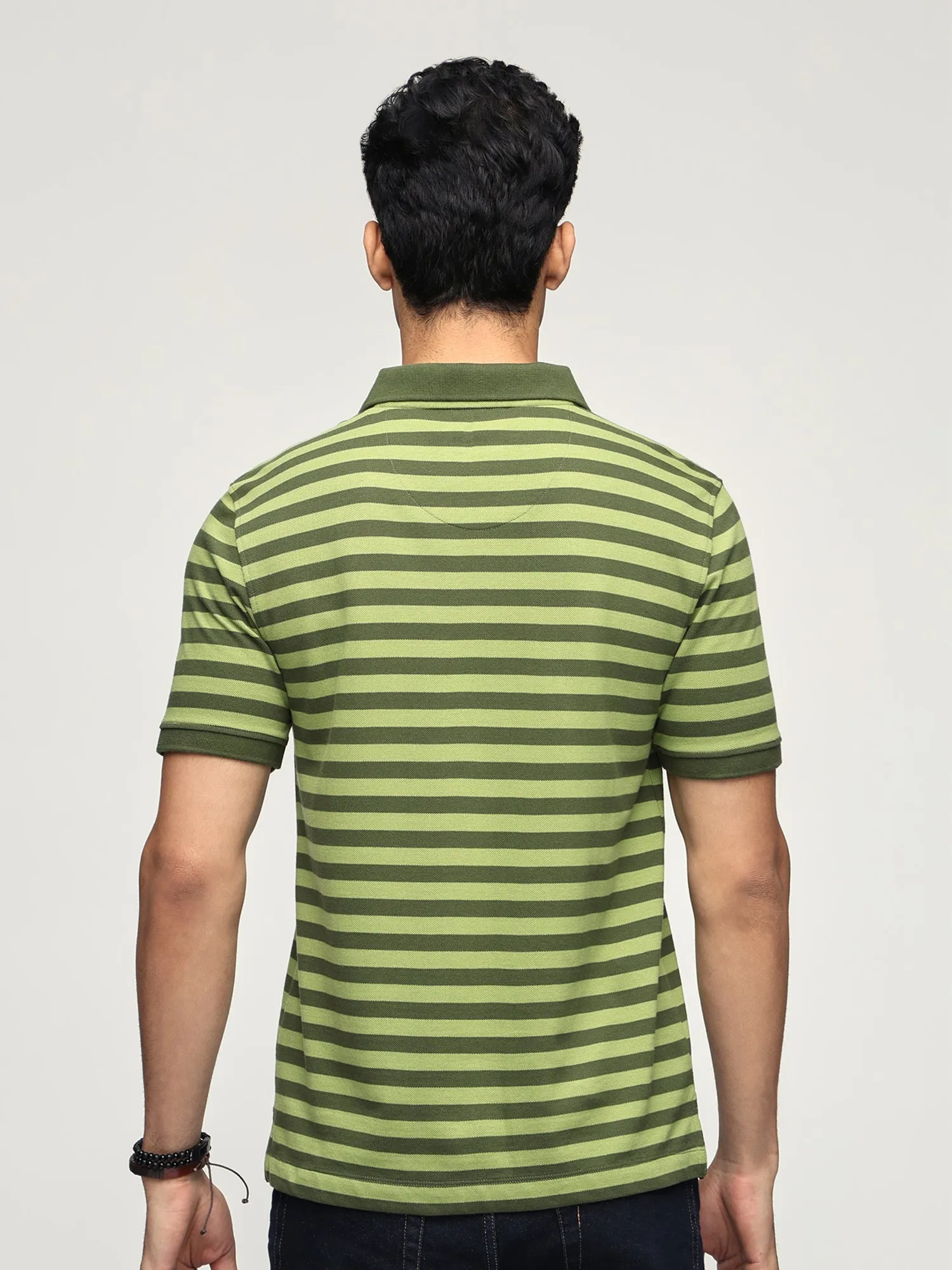 Gloot Yarn Dyed Polo Green