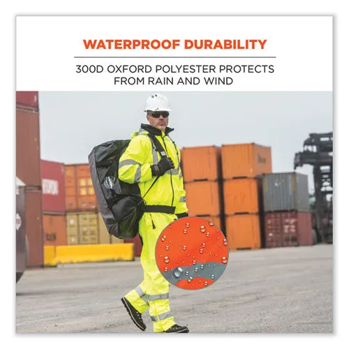 Glowear 8915 Class E Hi-vis Rain Pants, 2x-large, Orange, Ships In 1-3 Business Days