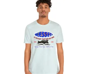 Godly T-shirt | Blessed man precious | Etsy T- Shirt designs cute Christian T shirt | Funny graphics apparel