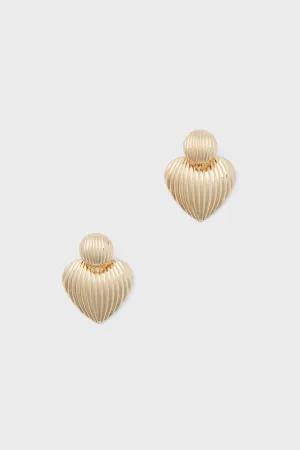 Gold Felix Earrings