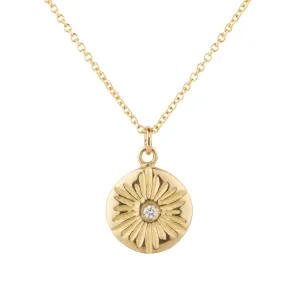 Gold Large Lucia Diamond Necklace