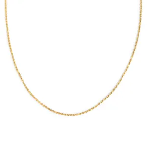 Gold Rope Necklace