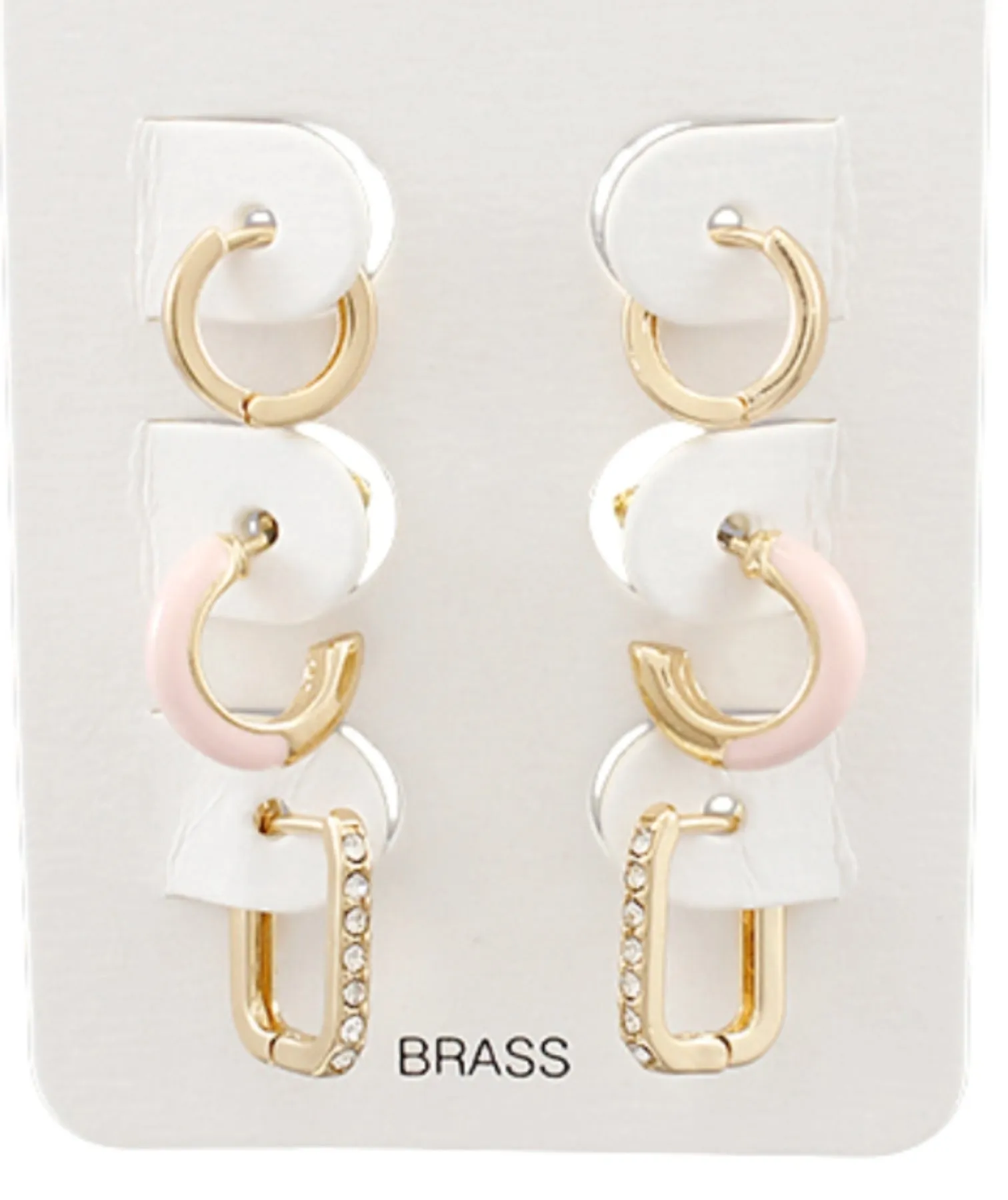 Gold Set of 3 Hoops