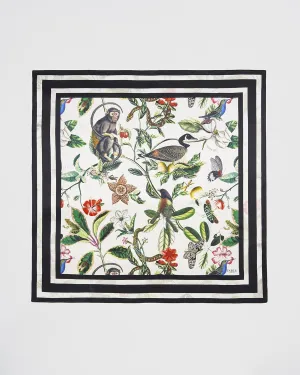 Golden Goose Silk Square Scarf